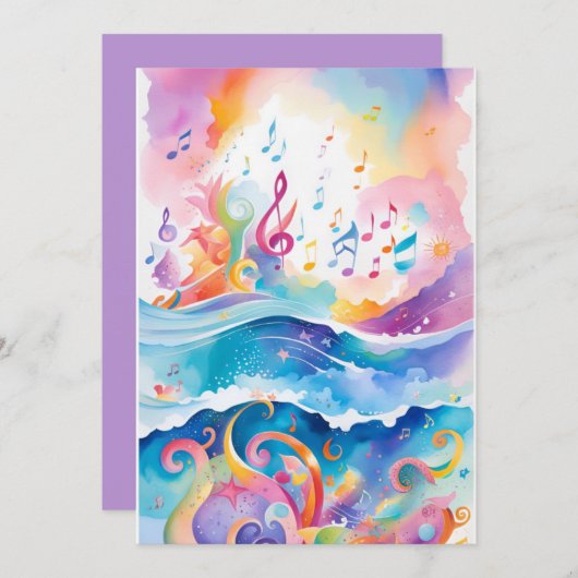 In het kader van de uitnodiging van de Zee van Bir (Voorkant / Achterkant)