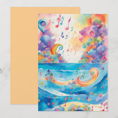 In het kader van de uitnodiging van de Zee van Bir (Voorkant / Achterkant)