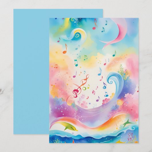 In het kader van de uitnodiging van de Zee van Bir (Voorkant / Achterkant)