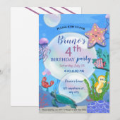 In het kader van de uitnodiging van de zee van Bir (Voorkant / Achterkant)