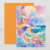 In het kader van de uitnodiging van de Zee van Bir (Voorkant / Achterkant)