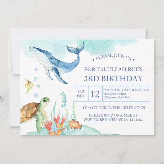 In het kader van de uitnodiging van de Zee van Bir (Voorkant)