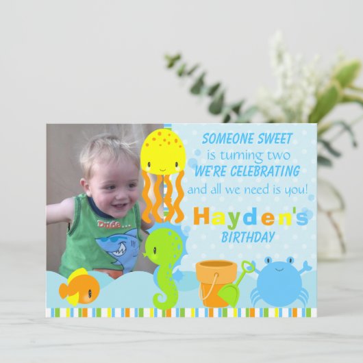 In het kader van de uitnodiging van de Zee van Bir (Staand voorkant)