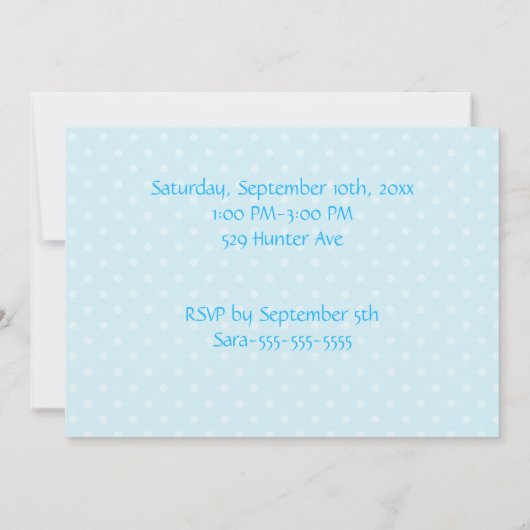 In het kader van de uitnodiging van de Zee van Bir (Achterkant)