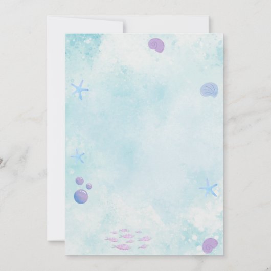 In het kader van de uitnodiging van de Zee van Bir (Achterkant)