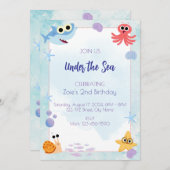 In het kader van de uitnodiging van de Zee van Bir (Voorkant / Achterkant)