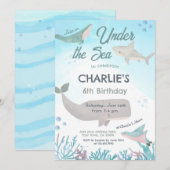 In het kader van de uitnodiging van de Zee van Bir (Voorkant / Achterkant)