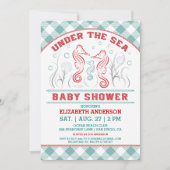 In het kader van de uitnodiging van het Baby showe (Voorkant)