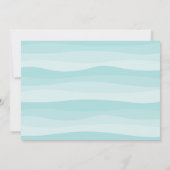 In het kader van de uitnodiging van het Baby showe (Achterkant)