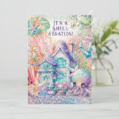 In het kader van de uitnodiging van het Baby showe (Staand voorkant)