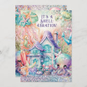 In het kader van de uitnodiging van het Baby showe (Voorkant / Achterkant)