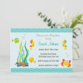 In het kader van de uitnodiging van het Baby showe (Staand voorkant)