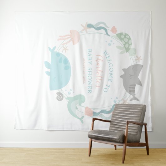 In het kader van de uitnodiging van het Baby showe Wandkleed (In Situ (horizontaal))