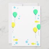 In het kader van de uitnodiging van het zee, Octop (Achterkant)