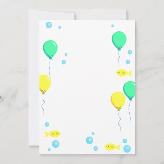 In het kader van de uitnodiging van het zee, Octop (Achterkant)