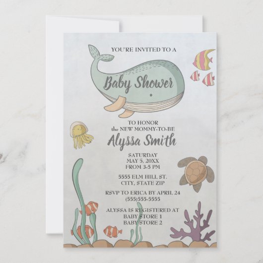 In het kader van de uitnodiging van het Zee vissch (Voorkant)