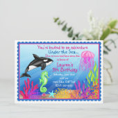 In het kader van de uitnodigingen voor de zee Ocea (Staand voorkant)