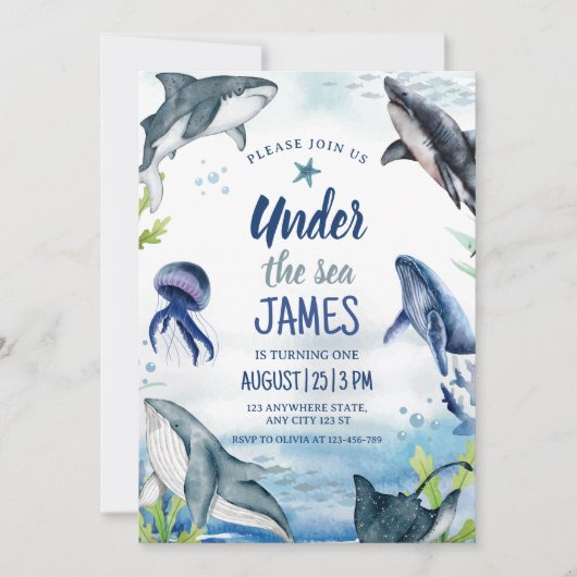 In het kader van de verjaardagsuitnodiging van het kaart (Voorkant)