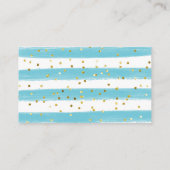 In het kader van de Zee Ocean Waterverf baby showe Informatiekaartje (Achterkant)