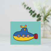 In het kader van het thema "Onderzeese Zee" Briefkaart (Staand voorkant)