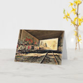 In het kader van het Wenskaart van de Brug van de Kaart (Gele Bloem)