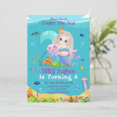 In het kader van het Zee 2e verjaardag van de uitn Kaart (Staand voorkant)