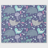 In het kader van het Zee-opvulpapier Cadeaupapier (Vlak)