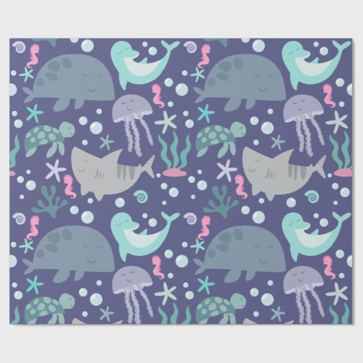 In het kader van het Zee-opvulpapier Cadeaupapier (Vlak)