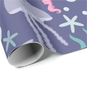 In het kader van het Zee-opvulpapier Cadeaupapier (Rol Hoek)