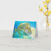 In het kader van Zee II Kaart (Gele Bloem)