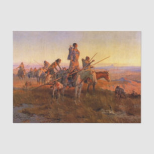 “In het kielzog van de buffeljagers” door Charles  Tissuepapier