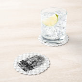 In het kijkglas kartonnen onderzetters (Insitu)