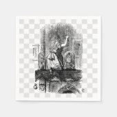 In het kijkglas servet (Voorkant)