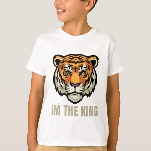 In het King T-shirt ontwerp (Voorkant)