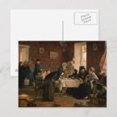 In het klooster Guesthouse Briefkaart (Voorkant / Achterkant)