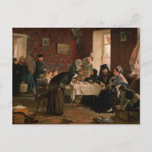 In het klooster Guesthouse Briefkaart (Voorkant)