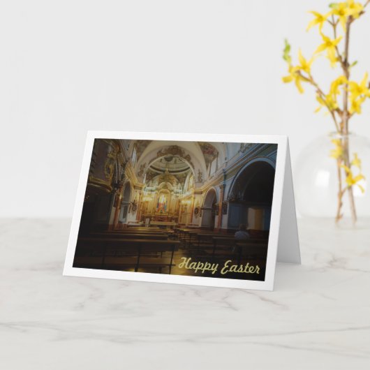 In het klooster San Miguel, Lliria, Spanje Kaart (Gele Bloem)