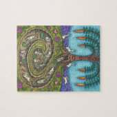 IN HET KONIJNENGAT, WILLOW & BUNNIES PUZZEL LEGPUZZEL (Horizontaal)