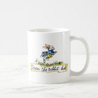 In het konijnenhol koffiemok