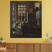 In het laboratorium van Henry Alexander Canvas Afdruk (Insitu (Woonkamer))