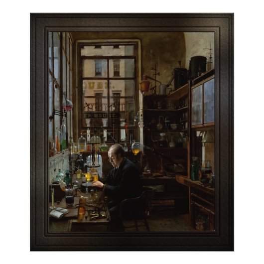 In het laboratorium van Henry Alexander Foto Afdruk (Voorkant)