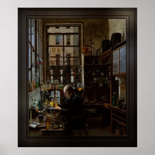 In het laboratorium van Henry Alexander Poster (Voorkant)