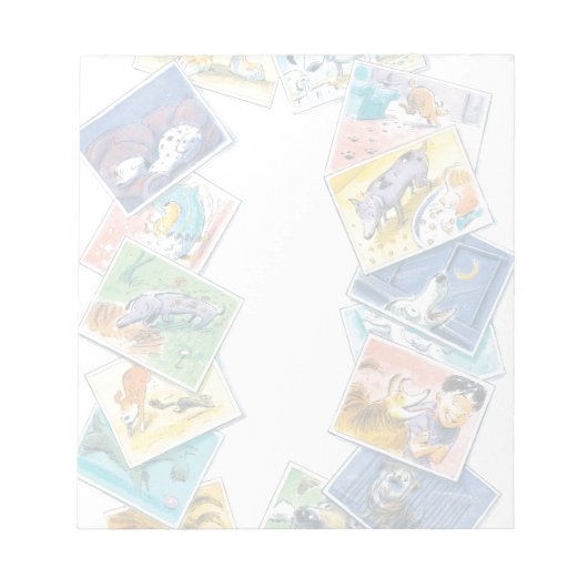 In het leven van een hond notitieblok (Voorkant)