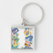 In het leven van een hond sleutelhanger (Voorkant)