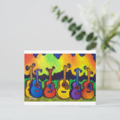 In het leven zing ik door piliero briefkaart (Staand voorkant)