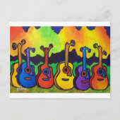 In het leven zing ik door piliero briefkaart (Voorkant)