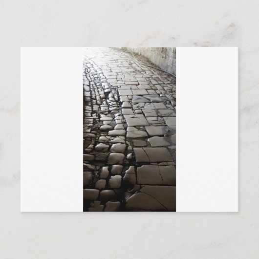 in het licht briefkaart (Voorkant)