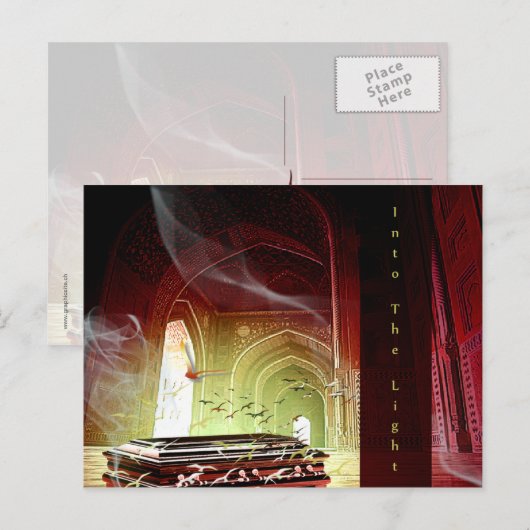 in het licht - Briefkaart (Voorkant / Achterkant)