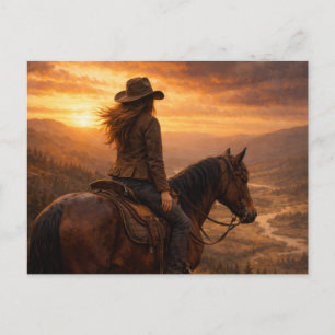 In het Licht   Paardenkunst   Ansichtkaart Briefkaart