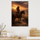 In het Licht | Paardenkunst | Poster (Keuken)